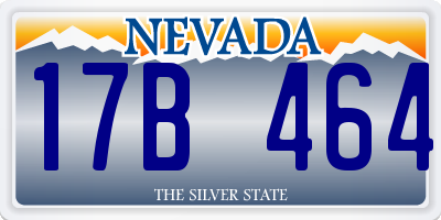 NV license plate 17B464