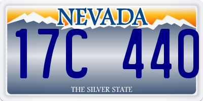 NV license plate 17C440