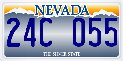 NV license plate 24C055