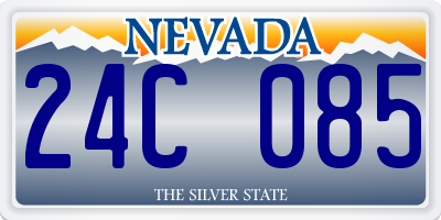 NV license plate 24C085