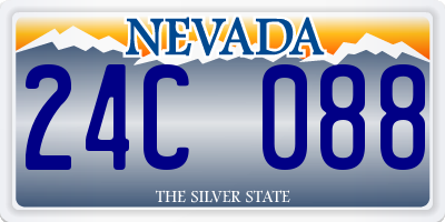 NV license plate 24C088