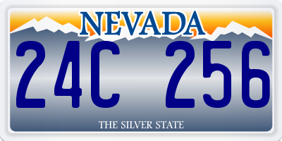 NV license plate 24C256