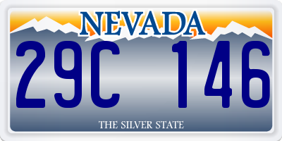 NV license plate 29C146