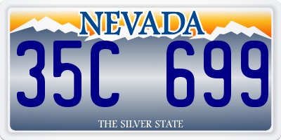 NV license plate 35C699