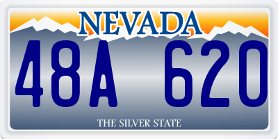 NV license plate 48A620