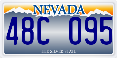 NV license plate 48C095