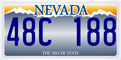 NV license plate 48C188