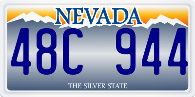 NV license plate 48C944