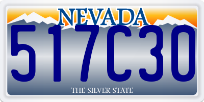 NV license plate 517C30