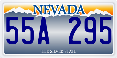 NV license plate 55A295