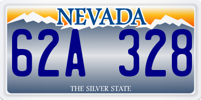 NV license plate 62A328