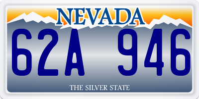 NV license plate 62A946