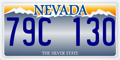 NV license plate 79C130