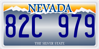NV license plate 82C979