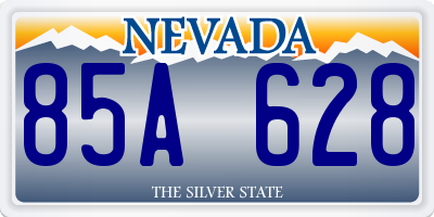 NV license plate 85A628