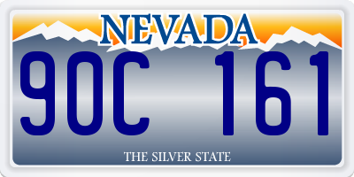 NV license plate 90C161