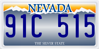 NV license plate 91C515