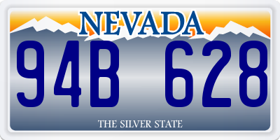 NV license plate 94B628