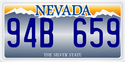 NV license plate 94B659