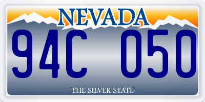 NV license plate 94C050