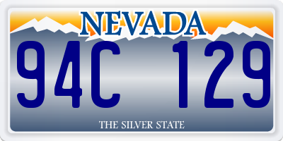 NV license plate 94C129