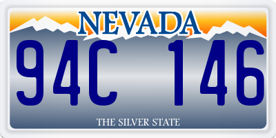 NV license plate 94C146