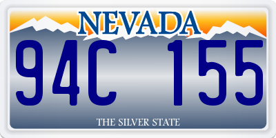 NV license plate 94C155