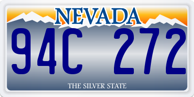 NV license plate 94C272