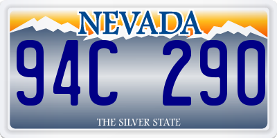 NV license plate 94C290