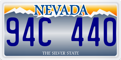 NV license plate 94C440