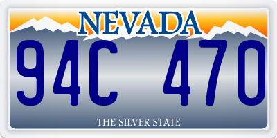 NV license plate 94C470