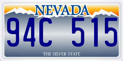 NV license plate 94C515