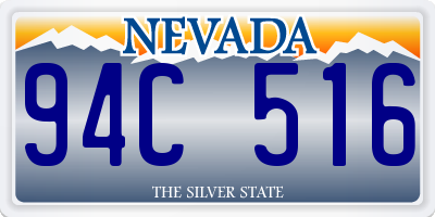 NV license plate 94C516