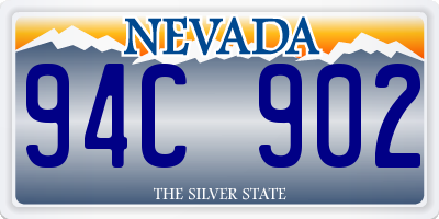 NV license plate 94C902