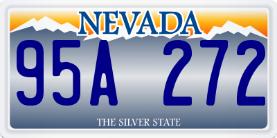 NV license plate 95A272