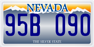 NV license plate 95B090