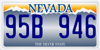 NV license plate 95B946