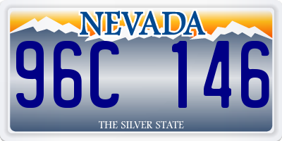 NV license plate 96C146