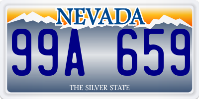 NV license plate 99A659
