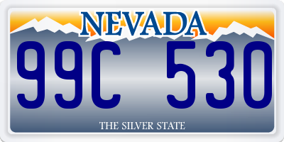 NV license plate 99C530