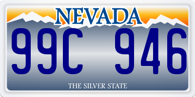 NV license plate 99C946