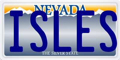 NV license plate ISLES