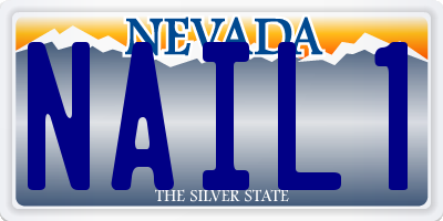 NV license plate NAIL1