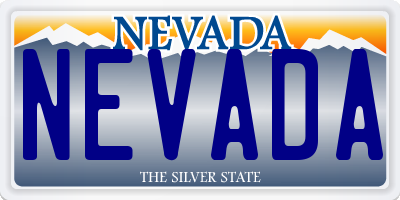 NV license plate NEVADA