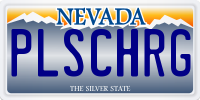 NV license plate PLSCHRG