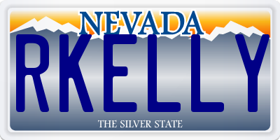 NV license plate RKELLY