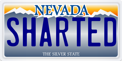 NV license plate SHARTED
