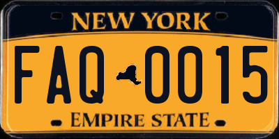 NY license plate FAQ0015