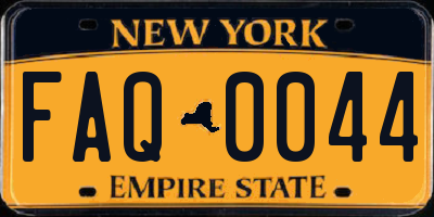 NY license plate FAQ0044