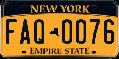NY license plate FAQ0076